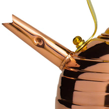 Load image into Gallery viewer, Richmond Beehive Copper Whistling Tea Kettle - No. 8
